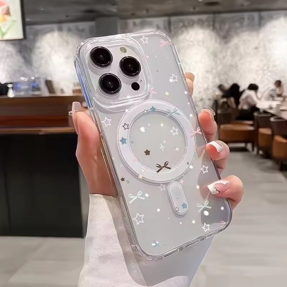 Clear Magsafe Case - Przezroczyste etui na telefon z nadrukiem
