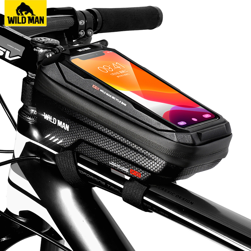 Phone Cases Youtube - WILD MAN torba na rower przednia