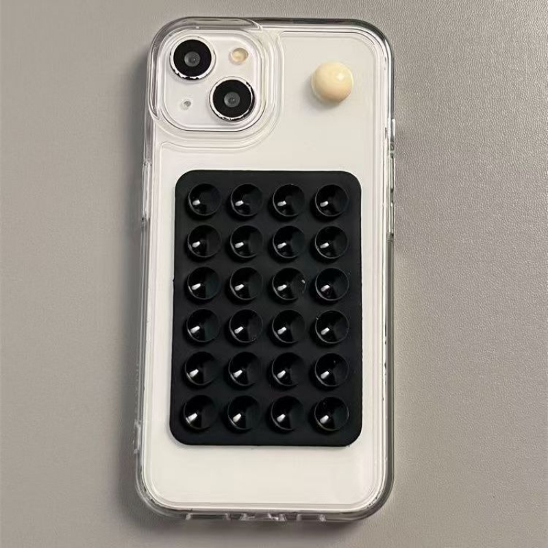 Phone Cases Popular - Silikonowy uchwyt na telefon z przyssawką,