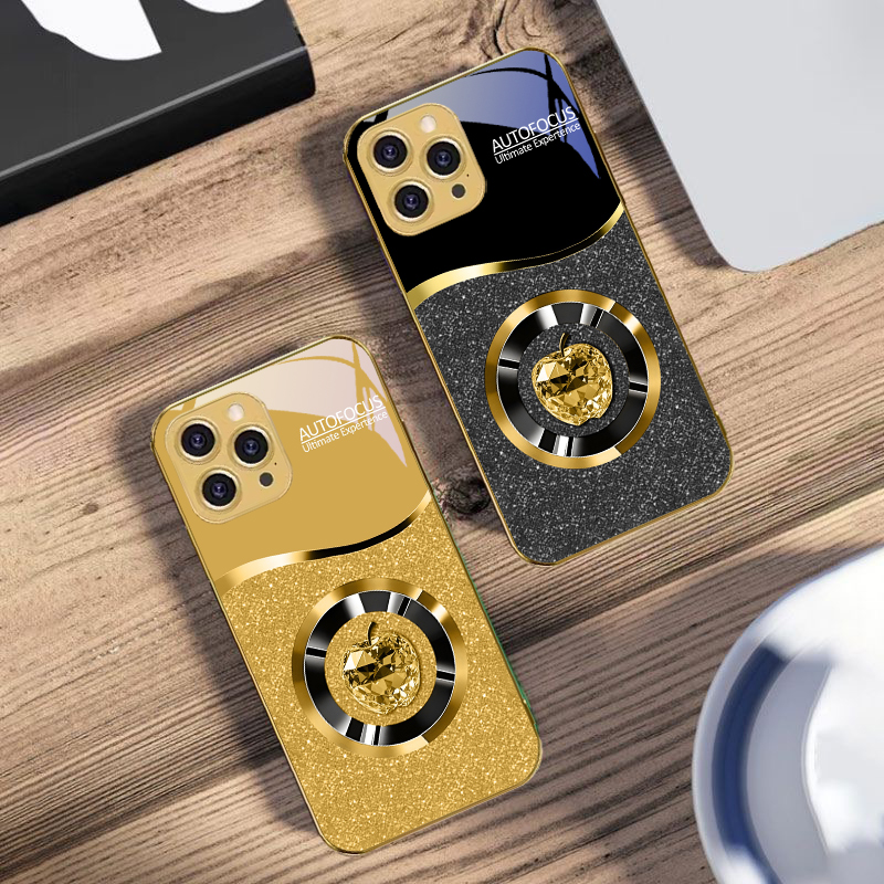 Phone Cases Purple - Kryształowy fioletowy futerał na iPhone 16