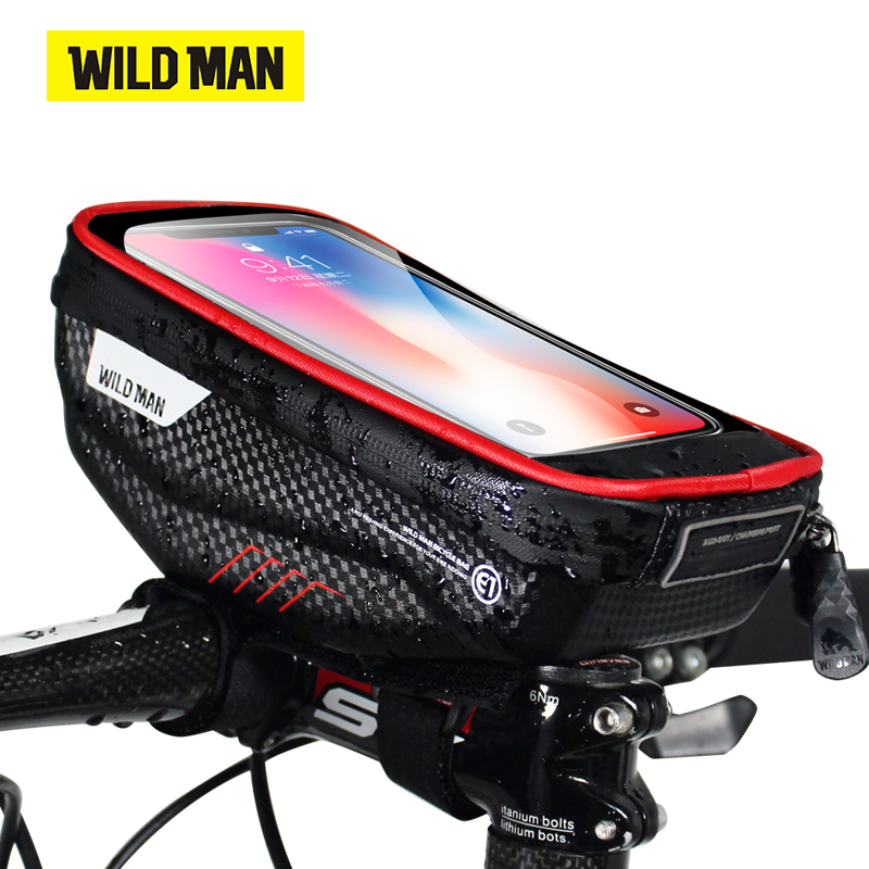 Phone Cases Youtube - WILD MAN Bicycle Bag 6.0 Inch