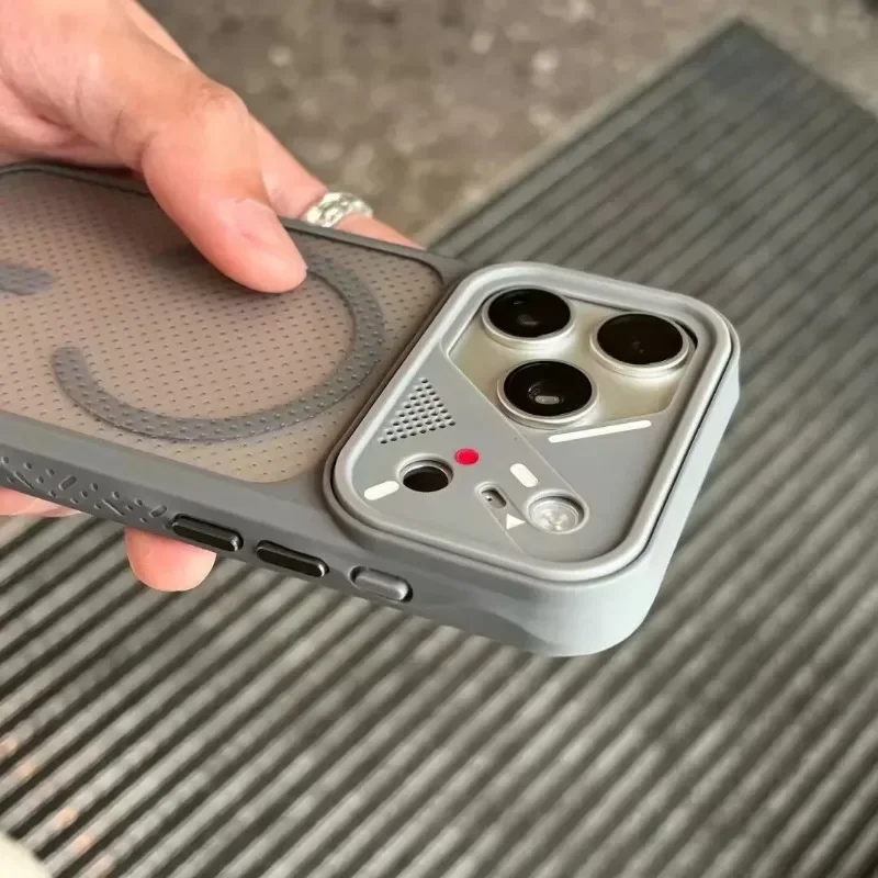 Clear Magsafe Case - Luksusowe, odporne na wstrząsy hybrydowe etui