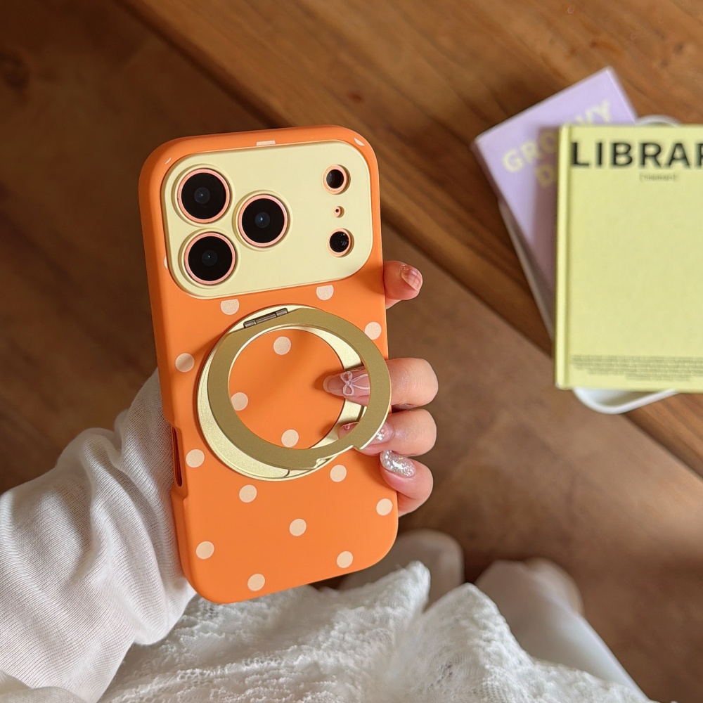 Phone Cases With Magsafe - INS Polka Dot Magnetic 360 (Magnetyczny