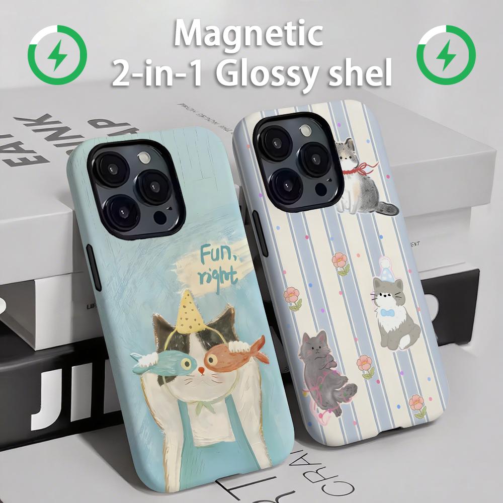 Phone Cases Popular - Etui na telefon Cute cats and