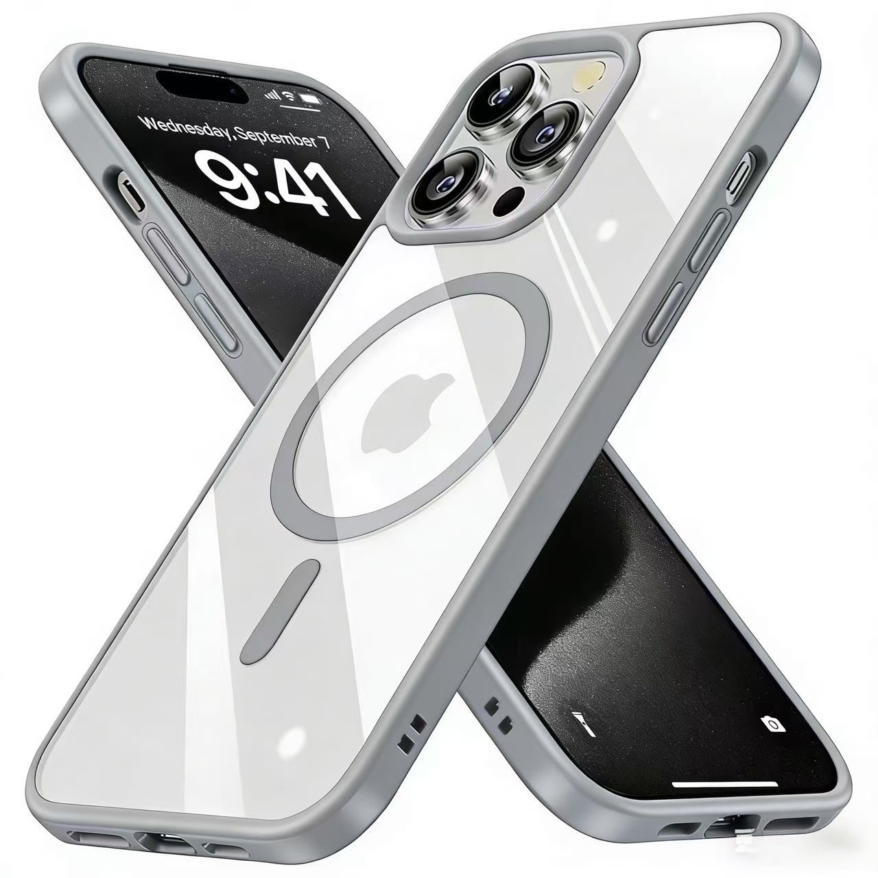 Clear Magsafe Case - Modne etui na telefon iPhone 17