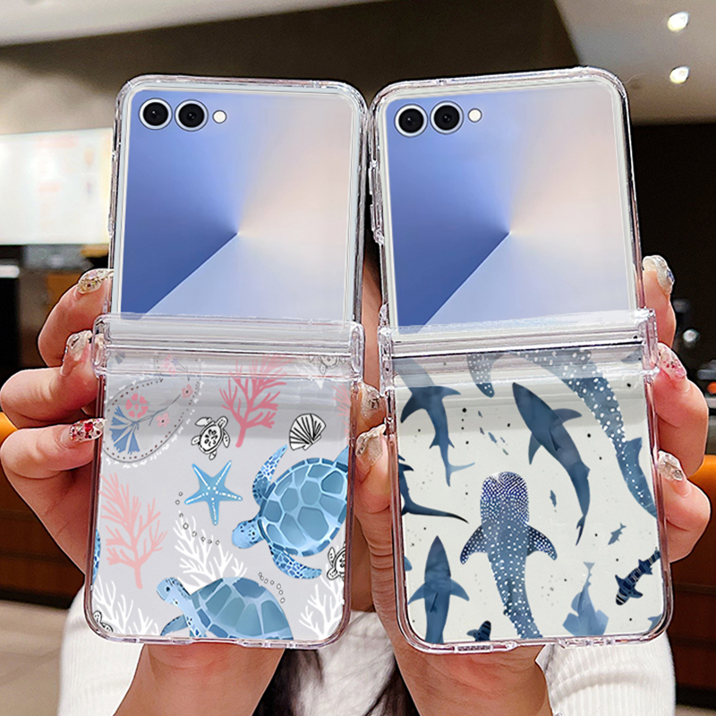 Phone Cases Z Flip 7 - Etui na telefon z motywem rekina