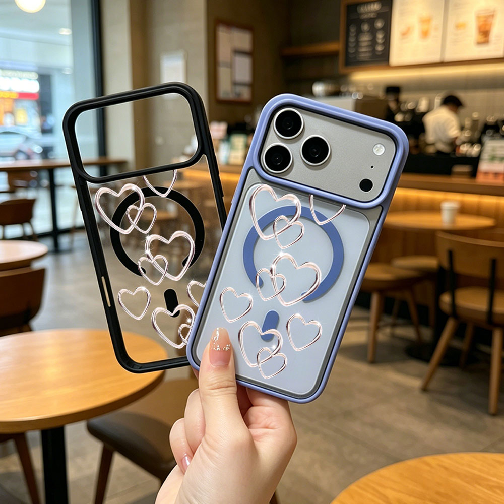 Phone Cases With Magsafe - Antypoślizgowe, przezroczyste etui na telefon iPhone