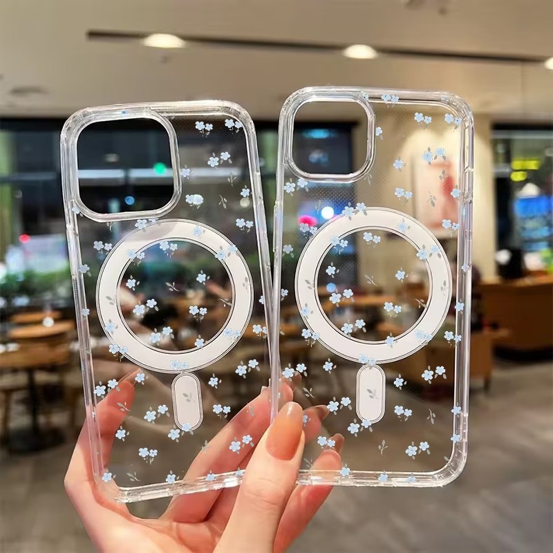 Phone Cases With Magsafe - Przezroczyste magnetyczne etui na telefon z
