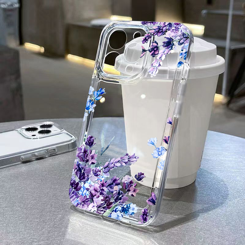 Phone Cases Purple - Fioletowe etui na telefon z miękkiego