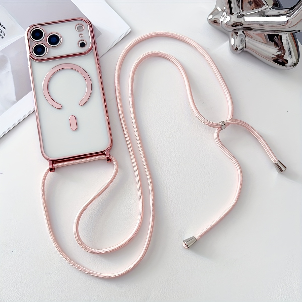 Luksusowy naszyjnik-żyłka, szn – Clear Magsafe Case recenzja i cena