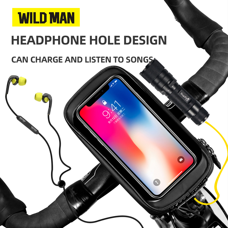 WILD MAN Bicycle Bag 6.0 Inch  – Phone Cases Youtube recenzja i cena