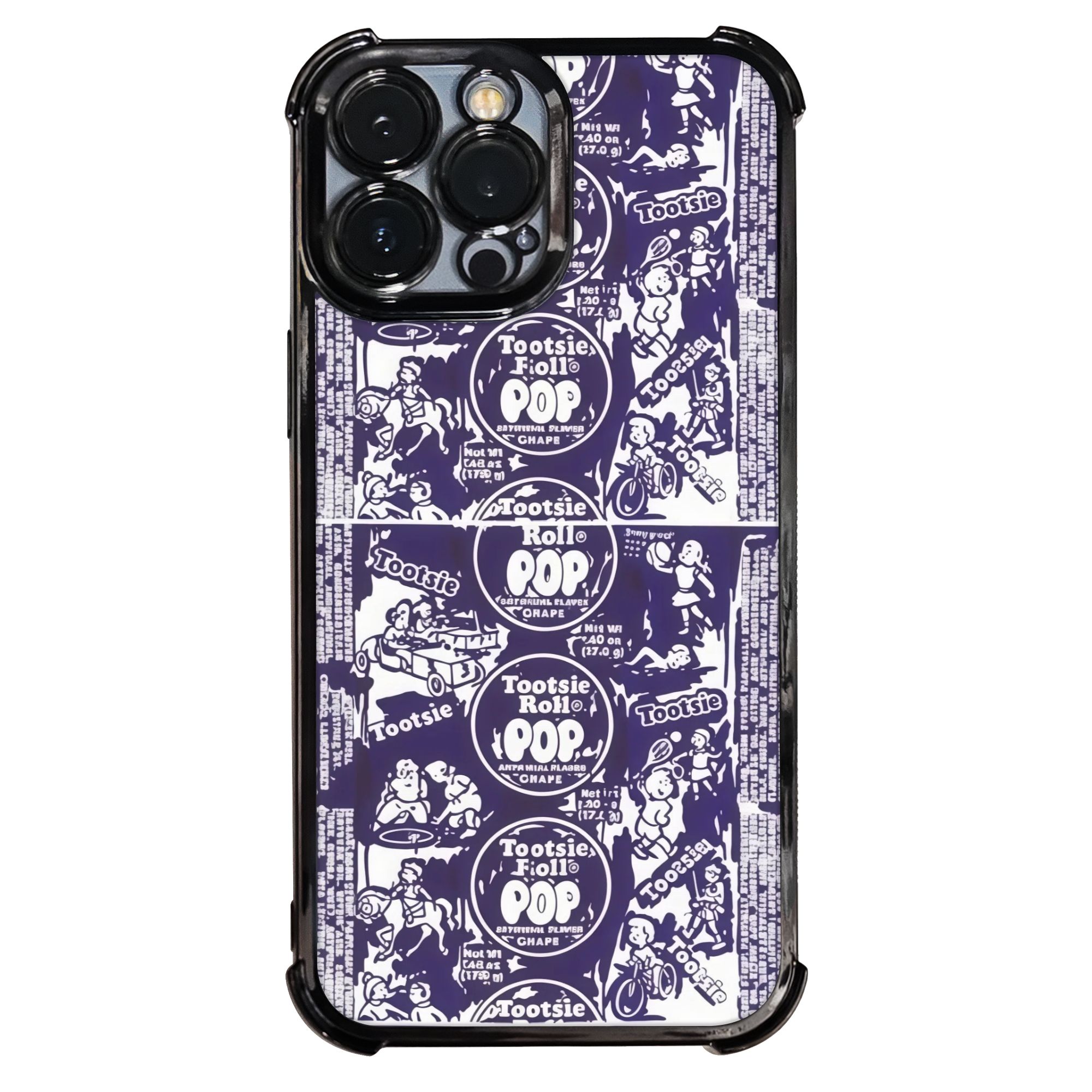Retro Fioletowo-Białe Etui na  – Phone Cases Purple recenzja i cena