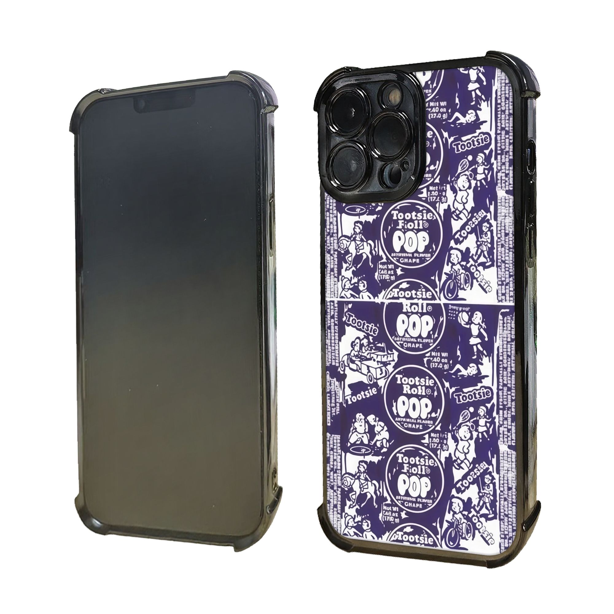 Retro Fioletowo-Białe Etui na  – Phone Cases Purple recenzja i cena