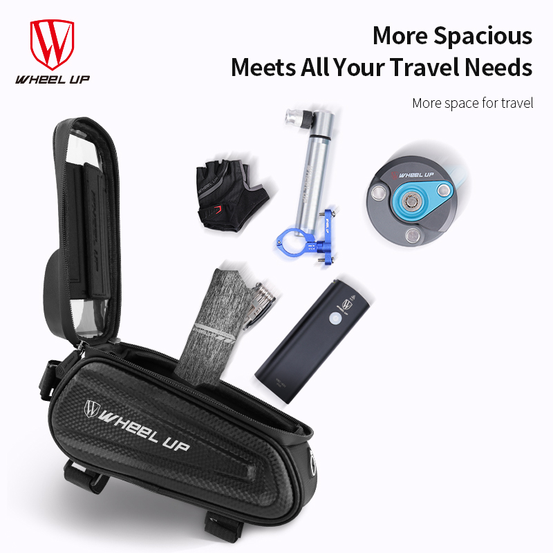 Torba rowerowa na ramę WHEEL U – Phone Cases Youtube recenzja i cena