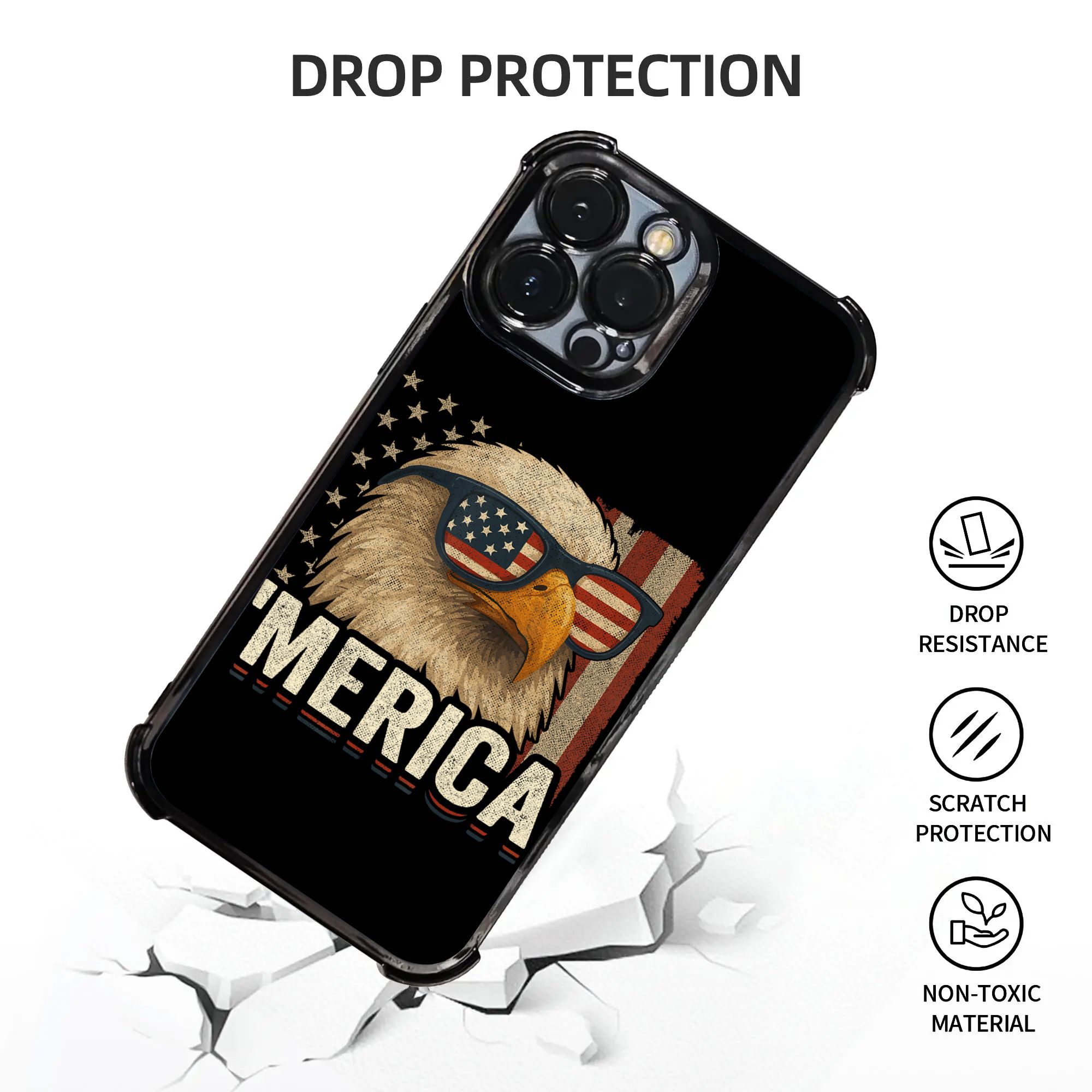 Etui na telefon z motywem amer – Phone Cases Usa recenzja i cena