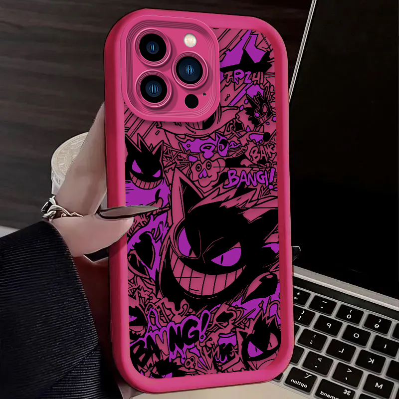 Etui na telefon P-Pokemon Geng – Phone Cases Popular recenzja i cena
