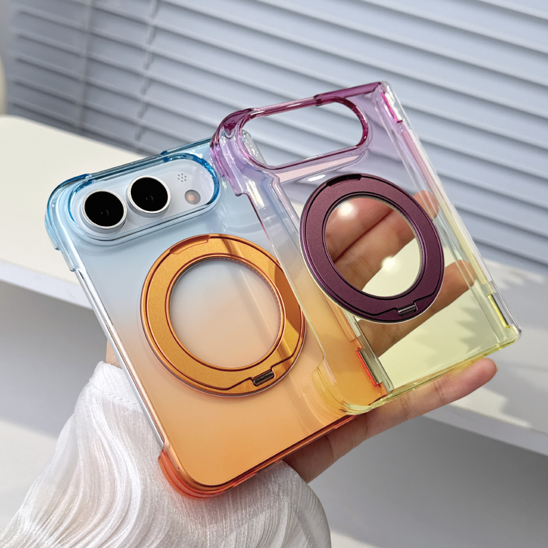 360 ° Obrotowy metalowy uchwyt – Clear Magsafe Case recenzja i cena